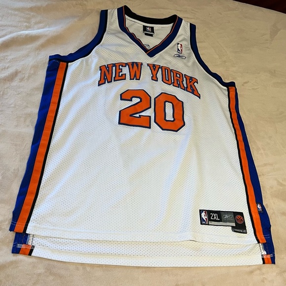 Reebok NBA New York Knicks #20 Allan Houston VintageSwingman Jersey
